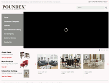 Tablet Screenshot of poundex.com